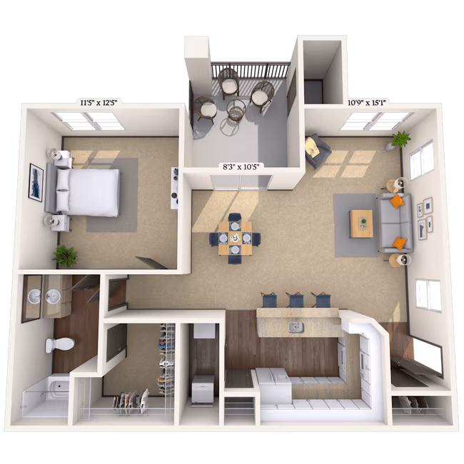 Unit 5518 5518 floor plan